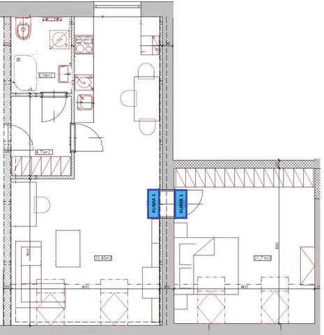 Nový klimatizovaný 2+kk 65 m² s parkovacím stáním a sklepem–komorní bydlení u Klánovického lesa — fotografie 4